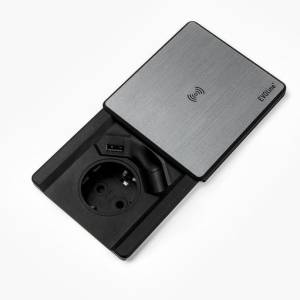 Elektro-Steckdosen
 IT/EDV-Dosen weiss Elektrifizierungen, EVOline, Square80