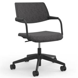 Konferenzstuhl schwarz Konferenzstühle Büro Viasit Toleo Drehstuhl Konferenz