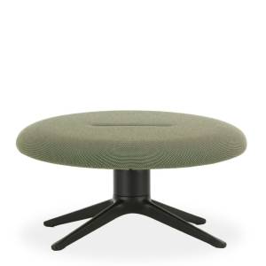 Polsterhocker grün Hocker rund Vitra Abalon Platform