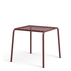 Gartenhocker Outdoor Hocker Stahl rot Brunner crona steel Hocker