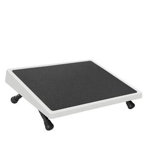 Ergonomisches Bürozubehör footrest Fußstütze Wedo, EDV verstellbar