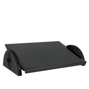 Ergonomisches Bürozubehör footrest Fußstütze Wedo, Relax Steel