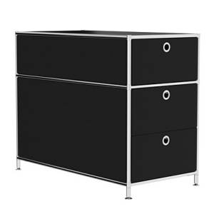 Container schwarz Korpus Büro System4 Unterstellkorpus