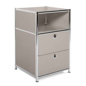 Korpus grau modular System4 Nachttisch Freya