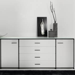 modulares Sideboard weiss Bosse Sideboard