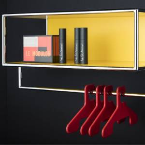 Bosse Hängegarderobe LES COULEURS® LE CORBUSIER