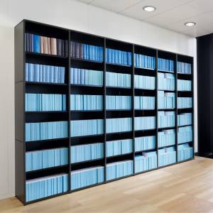 Regalschrank offen Büro Schrankwand, Bosse, Regalwand