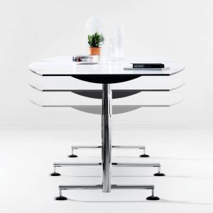 Der elektrisch verstellbare Konferenztisch höhenverstellbar Konferenztische Büro Bosse M1-Conference