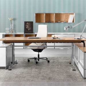höhenverstellbarer Bürotisch Arbeitsplatz Büro Bürotische Bosse M1-Desk Workstation