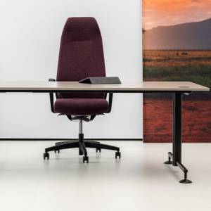 Bürotisch schwarz Bürotische Schreibtisch Büro Bosse T1-Desk