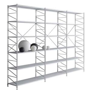 Baukastensystem für Bücherregale Büroregal offen Regal Büro Regalsystem Caimi, Socrate