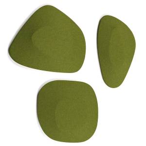 Schallabsorbierende Wandpaneele akustik Wandabsorber grün Caimi Climbing