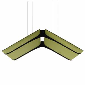 Pendelleuchte Schallabsorbierendes Lampenschirm Deckenabsorber Caimi Pagoda