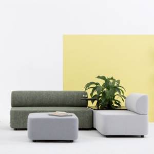 modulare Sitzelemente Lounge Sitzmöbel modulare Sofas Cascando Mezza