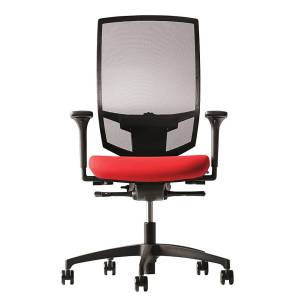 Büro Drehstuhl Stoff  rot Bürodrehstuhl Netzgewebe  Dauphin, @Just magic2 mesh