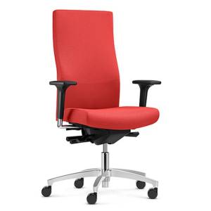 Bürostuhl Design Bürodrehstuhl rot schwarz Dauphin Shape XP