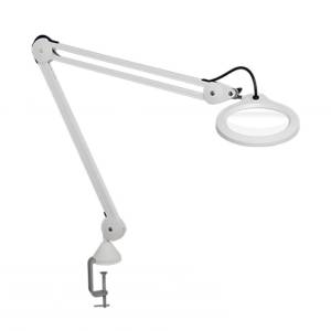 Designer Tischlampe LED Schreibtischlampen LED Tischleuchte modern Lupenleuchte Glamox Luxo, LFM LED G2