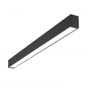Anbauleuchte schwarz Deckenleuchte Büro Glamox Luxo C80-S G2