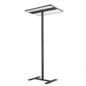 Stehleuchte Büro SAtehleuchten schwarz Stehlampe Glamox Luxo Adapt-F 3