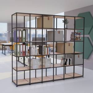 Modulare Büromöbelsysteme Regale Stahl Regalsysteme Büro Hüba CATENA