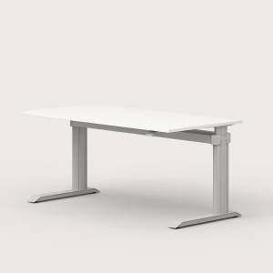 Elektrisch höhenverstellbarer Schreibtisch Büromöbel ergonomisch Schreibtische weiß , Leuwico, GO² Basic Sitz - /Stehtische
höhenverstellbar