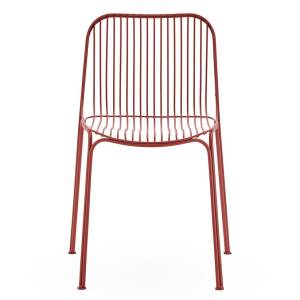 Besucherstuhl rot Besucherstühle Cafeteria Stuhl Kartell Hiray