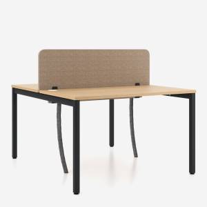 Doppelarbeitsplatz Büro Bürotische Team-Tisch Nowy Styl bSpace Workbenches