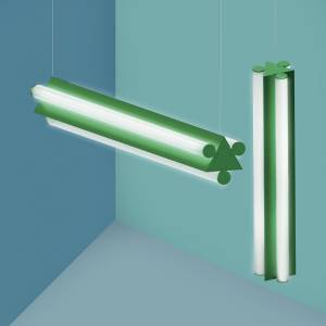 Pendelleuchte grün Pendelleuchten Artemide Dreispitz