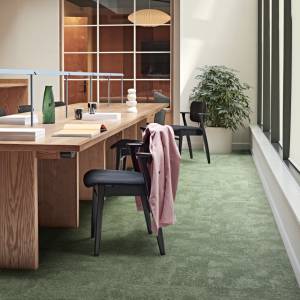 Textiler Bodenbelag Teppichfliesen Interface Connected Ethos 100