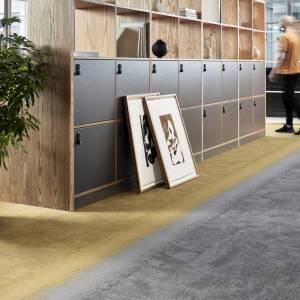 Textiler Bodenbelag Teppichfliesen Interface Connected Ethos 200