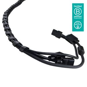 Kabelmanagement schwarz Dataflex Addit Kabelspirale 253
