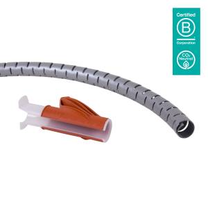 Kabelbinder, Cable Manager, Kabelhalter, Kabelclips, Kabelschutz Dataflex Addit Kabelschlucker ø15 mm/3 m + Einzugshilfe 732