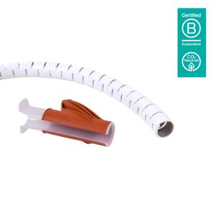 Kabelbinder, Cable Manager, Kabelhalter, Kabelclips, Kabelschutz Dataflex Addit Kabelschlucker ø25 mm/3 m + Einzugshilfe 781