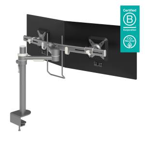 Monitorhalterung, Tischklemme, Kabellochbefestigung, Monitor-Befestigung Dataflex Viewmate Monitorarm - Schreibtisch 602