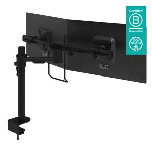 Monitorhalterung, Tischklemme, Kabellochbefestigung, Monitor-Befestigung Dataflex Viewmate Monitorarm - Schreibtisch 603