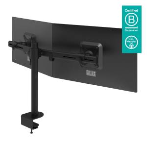 Monitorhalterung, Tischklemme, Kabellochbefestigung, Monitor-Befestigung Dataflex Viewmate Monitorarm - Schreibtisch 643
