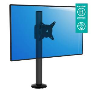 Monitorarm Aluminium Monitorhalterung, Tischklemme, Kabellochbefestigung, Monitor-Befestigung Dataflex Viewlite Monitorarm - Schreibtisch 103