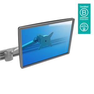 Monitorarm, monitorhalterung, Tischklemme, Kabellochbefestigung, Monitor-Befestigung Dataflex Viewlite Monitorarm - Schiene 512