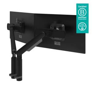 Monitorärme  schwarz Monitorhalterung, Monitor-Befestigung Dataflex Viewprime plus Monitorarm - Schreibtisch 213