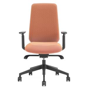 Büro Drehstuhl blau Drehstühle mit Armlehnen Bürostuhl gepolstert Haworth Aloha Active Upholstered Back