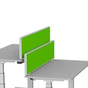 Tisch Trennwände Büro Trennwand Schreibtisch, Zemp, Akustik Aufsatzwand PRO 40