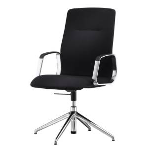 Konferenzstuhl schwarz Konferenzstühle Büro Konferenzsessel mit Armlehnen Wilkhahn Decide