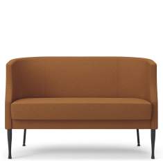 Sofa Lounge braun Loungesofa, Kinnarps, Arriba