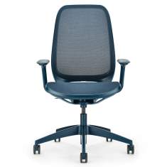 Bürostuhl blau Büro Drehstuhl Netzgewebe Büro Drehstühle Kunststoff Home Office Sedus se:air
