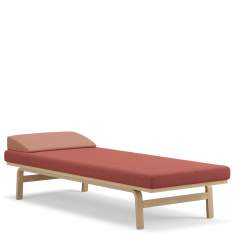 Liegen Holz rot Kinnarps, Daybed