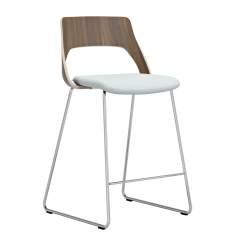 Barhocker grau Barstühle Kinnarps Embrace Barstuhl