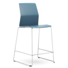 Barhocker blau Barstuhl Kinnarps, Leia