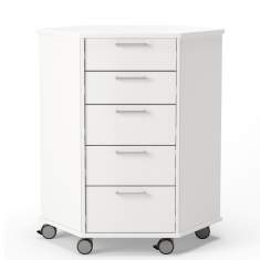 Rollcontainer Büro Büroschrank abschließbar Bürocaddy, Kinnarps, Trixagon Storage