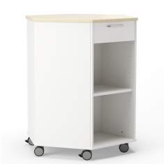 Rollcontainer Büro Büroschrank abschließbar Bürocaddy, Kinnarps, Trixagon Storage