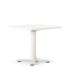 Designer Beistelltisch quadratisch Beistelltische weiss Kinnarps Barley